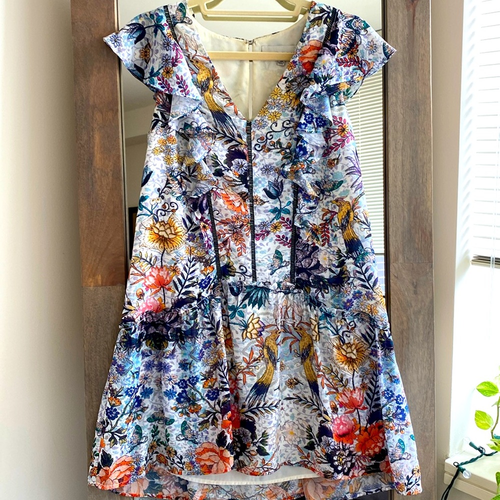 Adelyn Rae Floral Print Dress